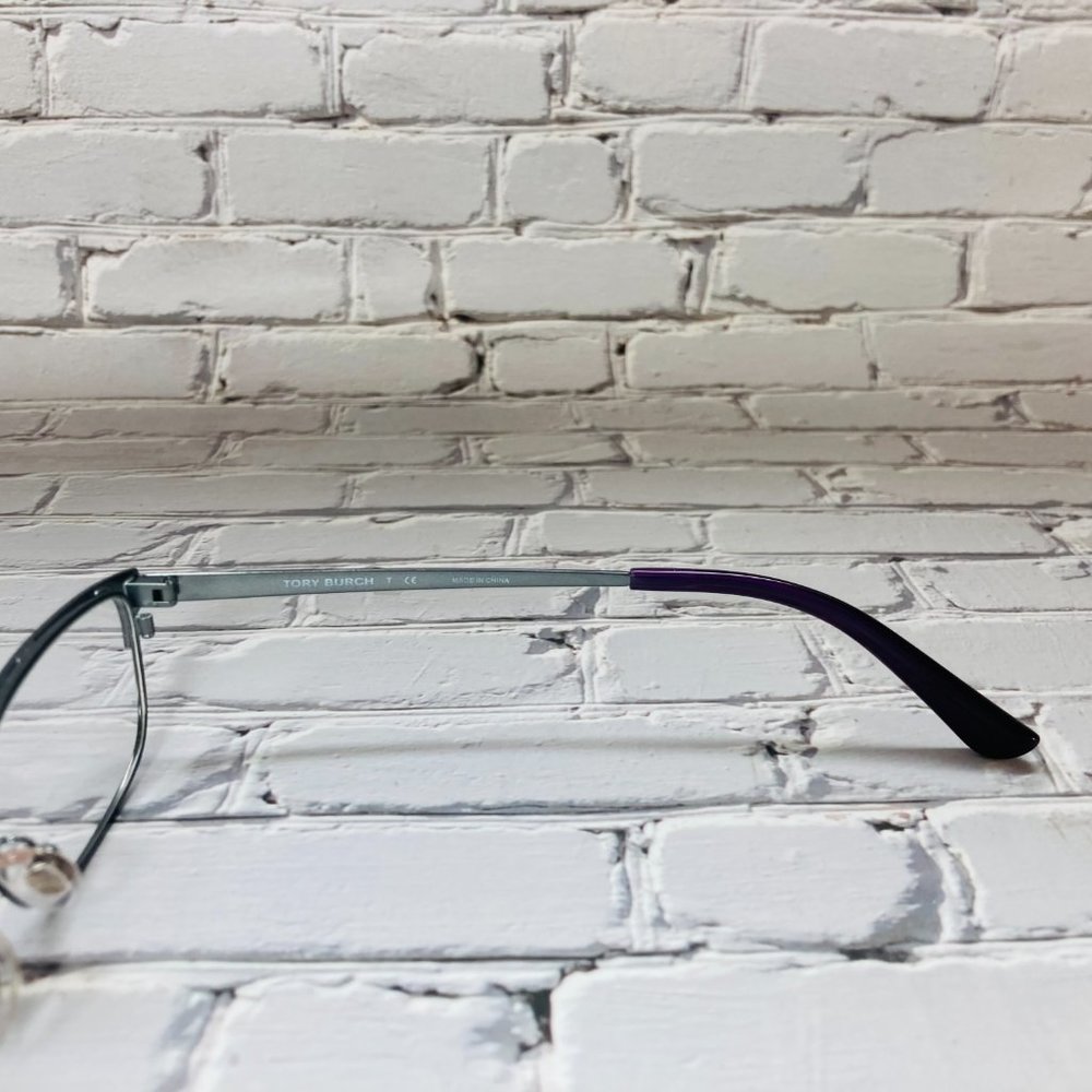 Tory Burch Plum Rectangular Eyeglasses Frames Nwot - image 7